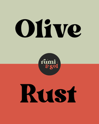 PREORDER Willow Dress - Olive & Rust