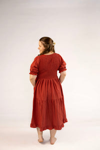 Willow Dress - Rust